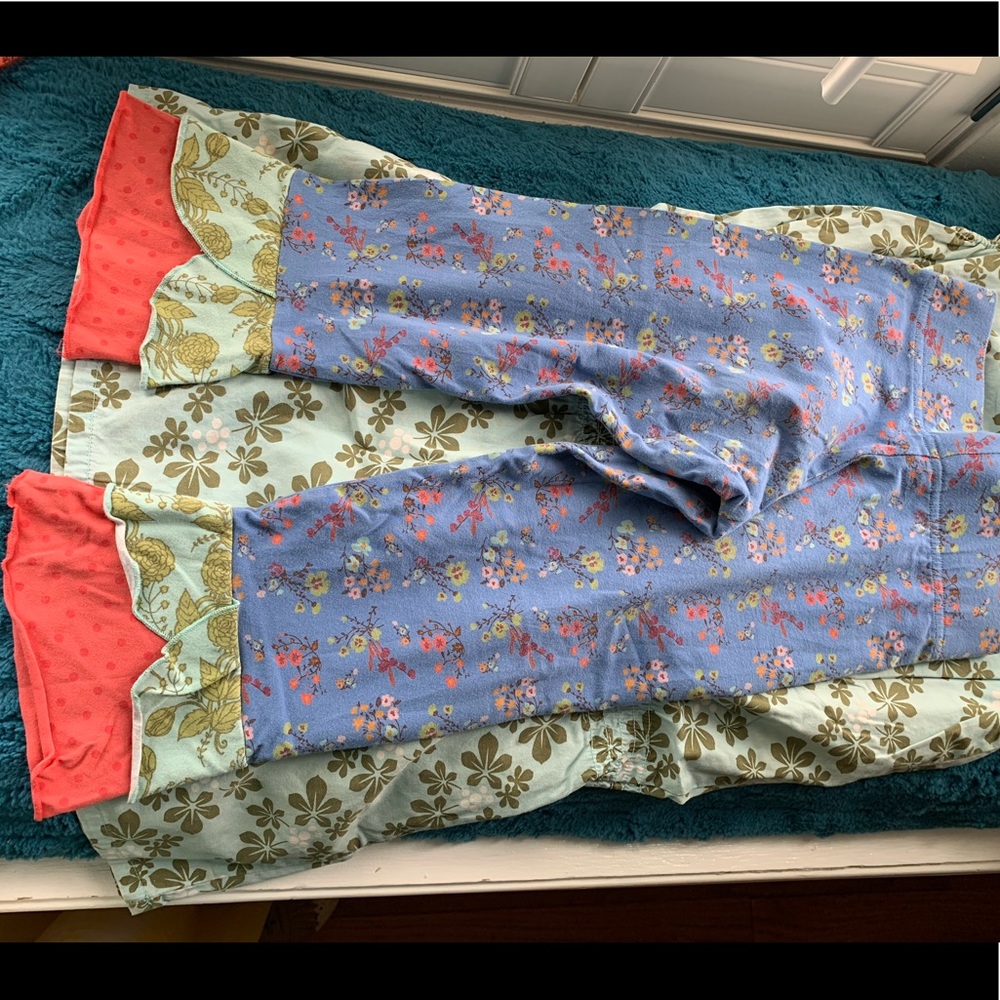 $26 for 2 or $15 each Tea Collection dress & Matilda Jane Tulip Capris